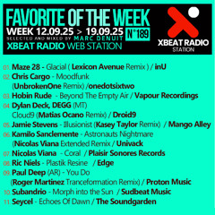 Marc Denuit // Favorite of the Week 12.09.25 - 19.09.25 Podcast Mix Xbeat Radio Station