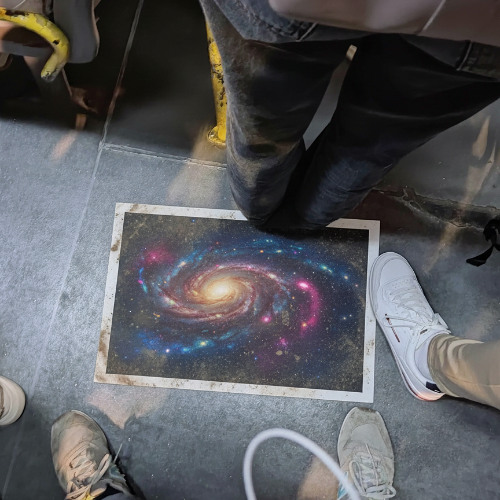 space is folded time