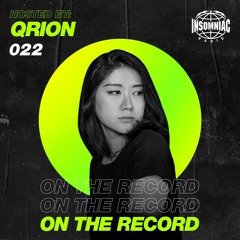 Qrion - On The Record #022