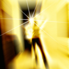 Surrealistic Desert Solar Eclipse