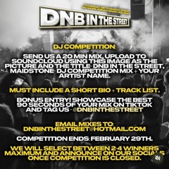 DNB IN THE STREET MAIDSTONE - DJ COMPETITION MIX - Tommy T