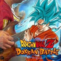 Dragon Ball Z Dokkan Battle OST Guitar Cover-INT Exchange SSB Goku & Vegeta intro Theme