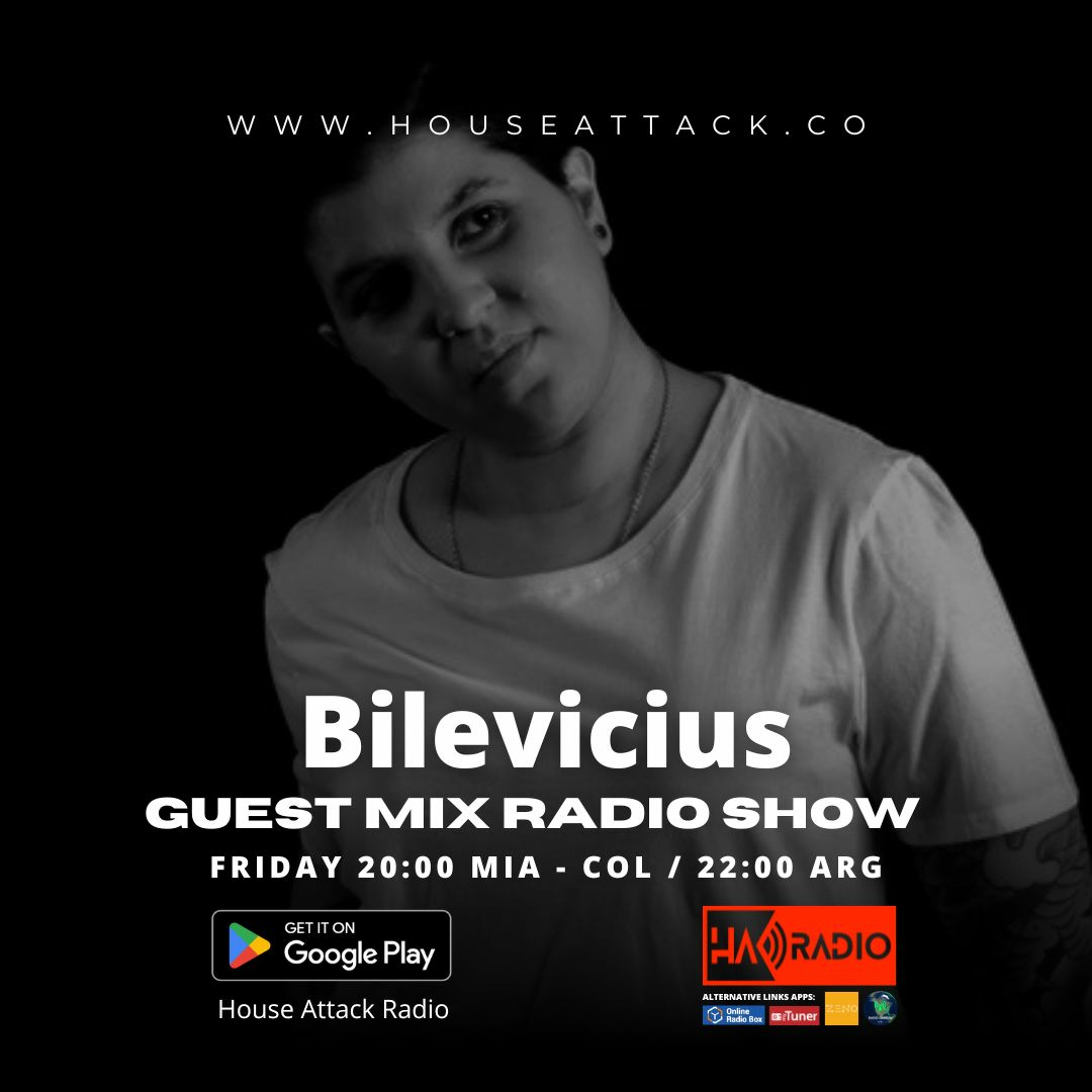 Guest Mix Radio Show 165th - BILEVICIUS (ARG) episode artwork