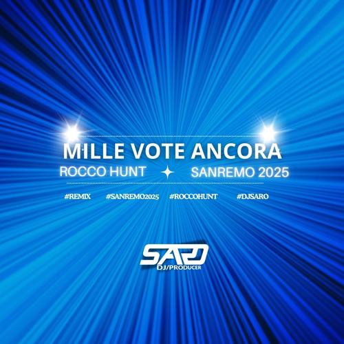 MILLE VOTE ANCORA - Rocco Hunt (DJSaro Remix) [FILTERED X COPYRIGHT unofficial]