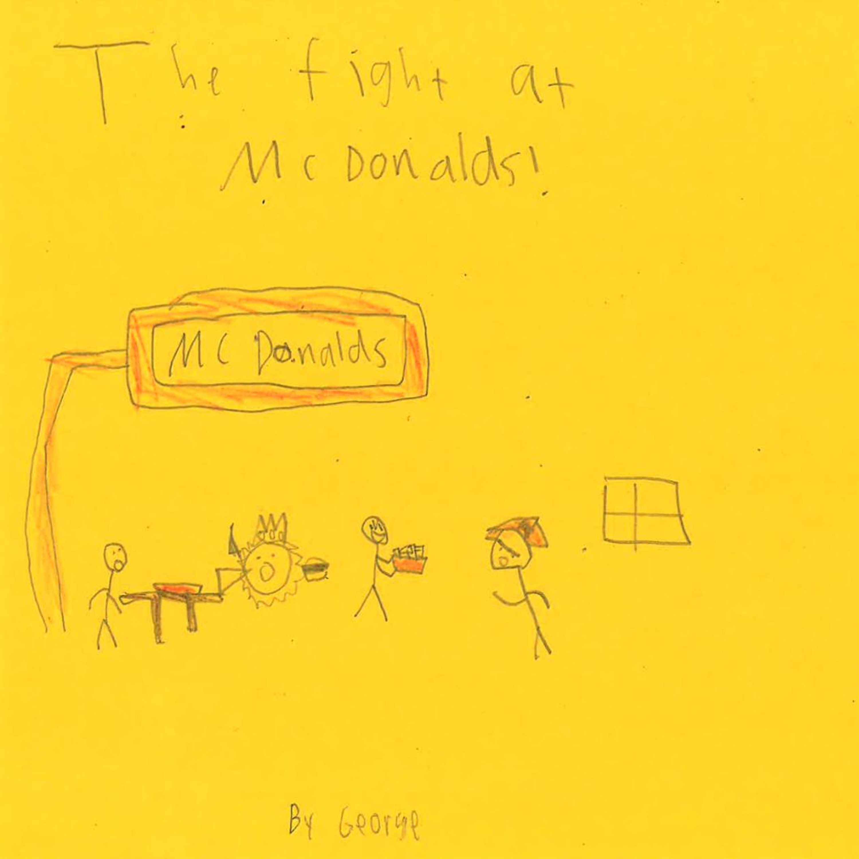 The Fight At McDonalds by George episode artwork