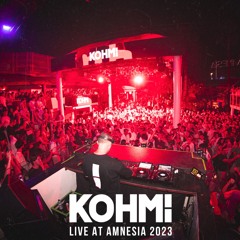 Kohmi Live @ Amnesia, Cap d'agde, France - 2023