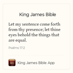 Equal KJV Psalms 17:2