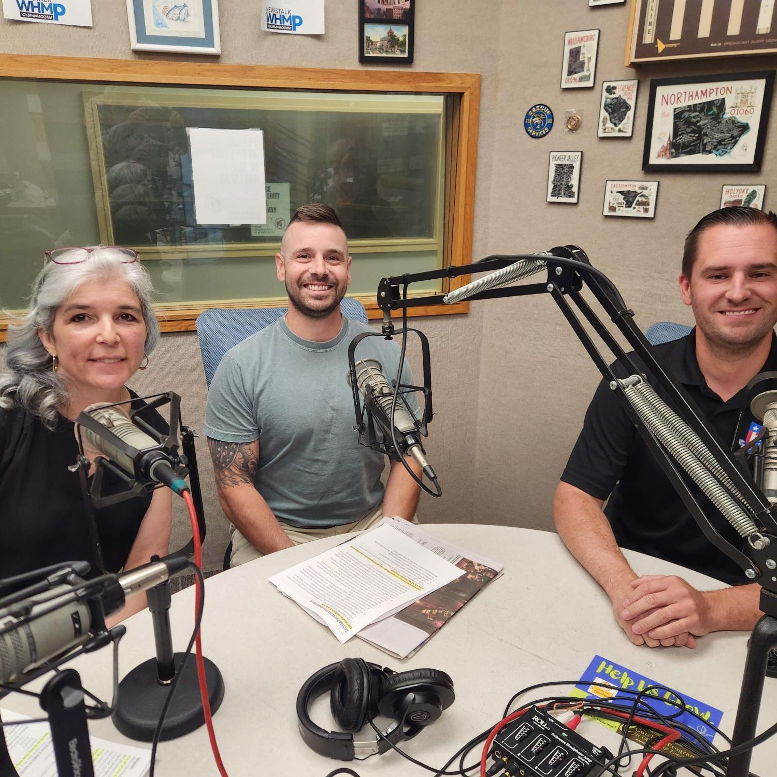 The Easthampton Override -- the stakes are huge -- with teacher Kelley Brown, police lieutenant Andrew Beaulieu and firefighter and EMT Cody Potasky. episode artwork