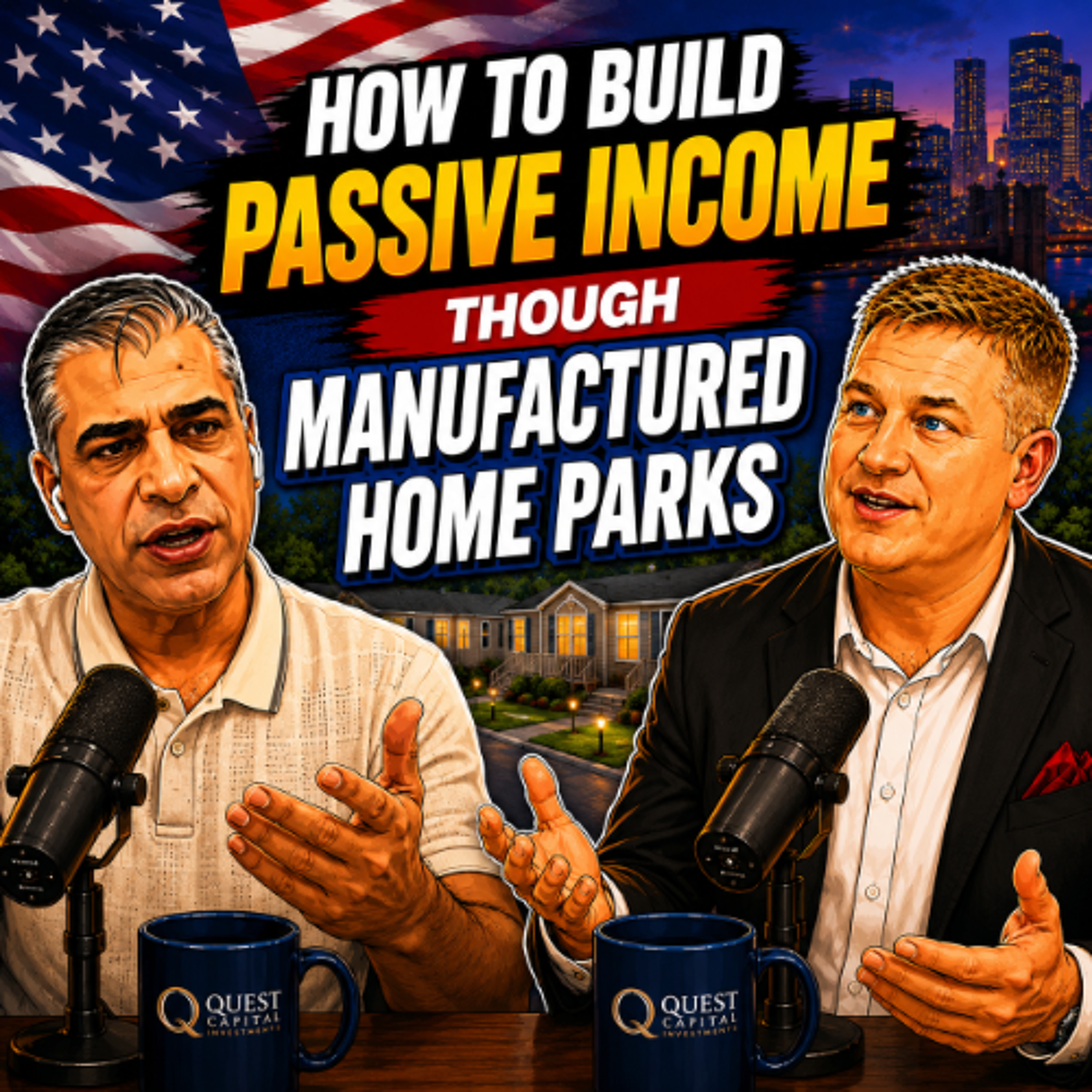 EP427 How to Build Passive Income Though Manufactured Home Parks with Ali Nasir episode artwork