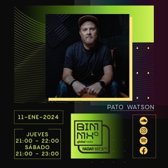 PATO WATSON - DJ set BIM Global Radio (11/01/2024)
