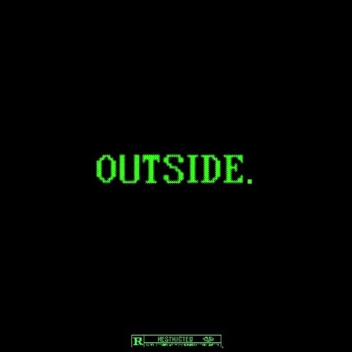 outside