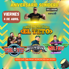 VIERNES  4 DE ABRIL  2025 ANIVERSARIO SONIDERO DJ ELAPACHE