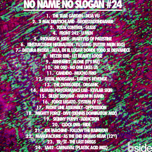 NO NAME NO SLOGAN RADIO #24