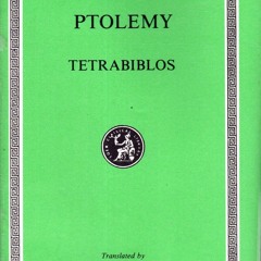 READ [PDF] Ptolemy: Tetrabiblos (Loeb Classical Library No. 435)