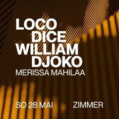 1st hour @ das Zimmer, WarmUp for Loco Dice & William Djoko