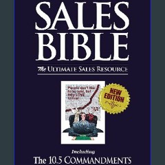 [READ EBOOK]$$ 🌟 Jeffrey Gitomer's The Sales Bible: The Ultimate Sales Resource <(DOWNLOAD E.B.O.O