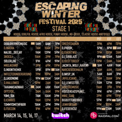 Vibes For The Tribes Escaping Winter Fest Stage1 3.16.25