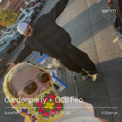 In-studio: Gardenparty + Oso Feo