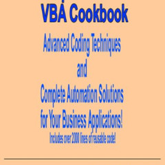 GET KINDLE 📥 The Complete MS Access VBA Cookbook by  Mike Hamilton EPUB KINDLE PDF E