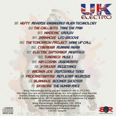 UK Electro CD - Promo clips - Borg Recordings borg44