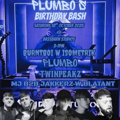TWINPEAKZ @ BASSBARN - PLUMBO'S BDAY BASH