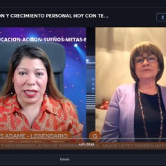 TALLER DE SUPERACION Y CRECIMIENTO PERSONAL HOY CON TERESA ADAME Y LUPITA MADERO