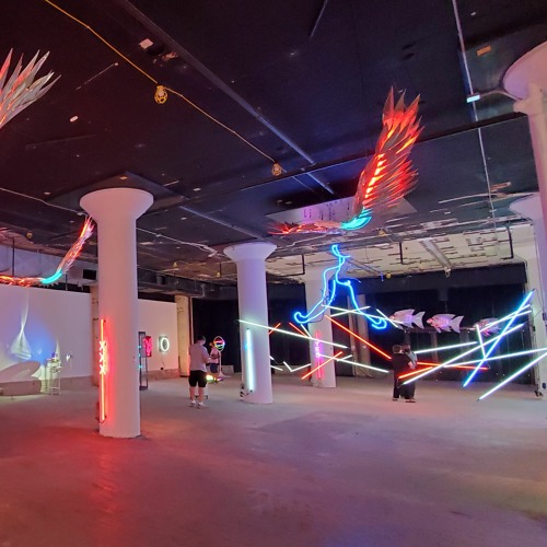 The Arts Section: New Pop-Up Illuminates Neon Art