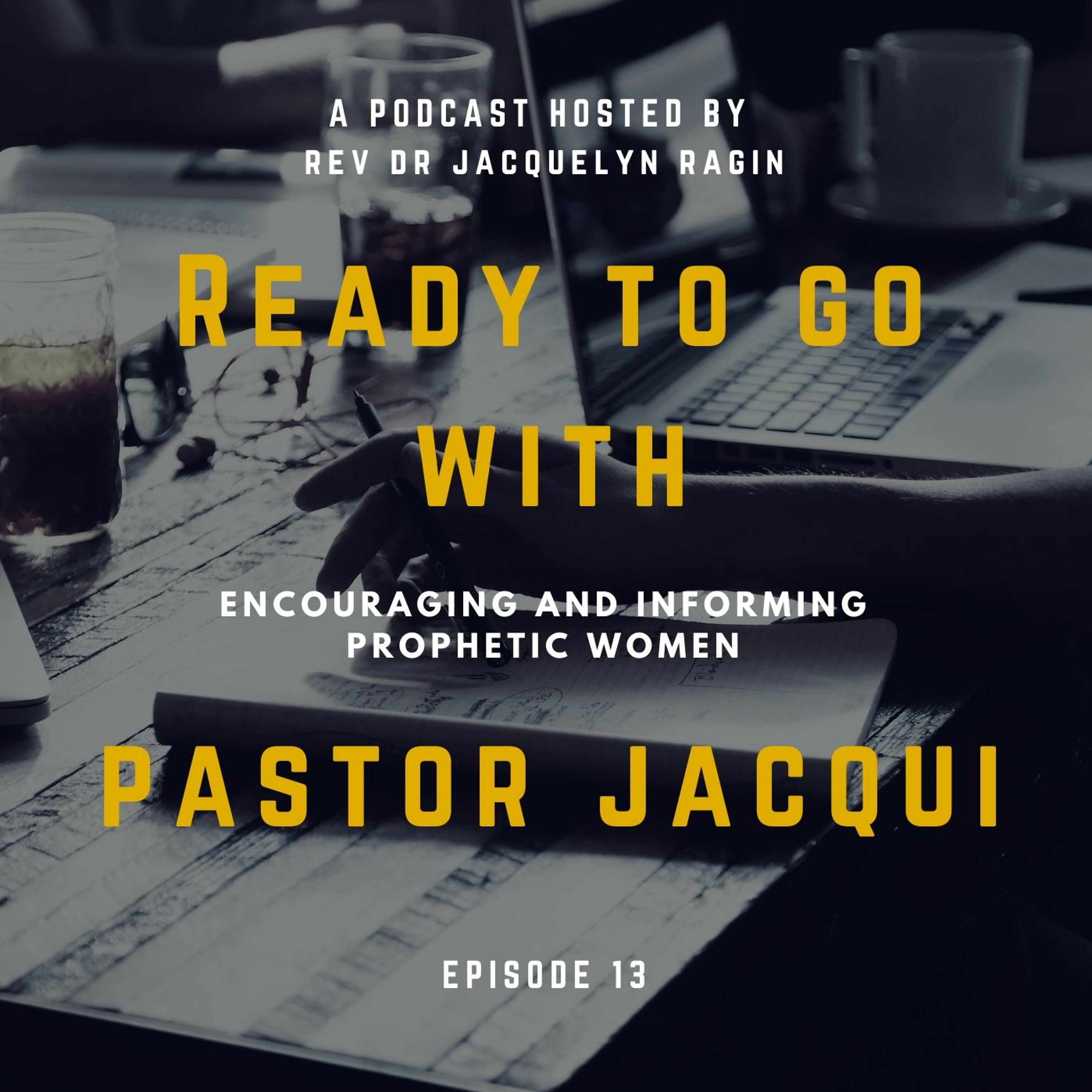 Ready to go with Pastor Jacqui