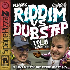 PUNYASO & FLAMAGE @ RIDDIM vs DUBSTEP - Vol. 1 [Space Pizza Z] | 30 Mins Guest Mix