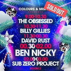 The Obsessed Live @ Sold Out Ben Nicky Misfits party SWG3 Glasgow
