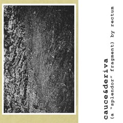 cauce&deriva (a 'splendor' fragment)