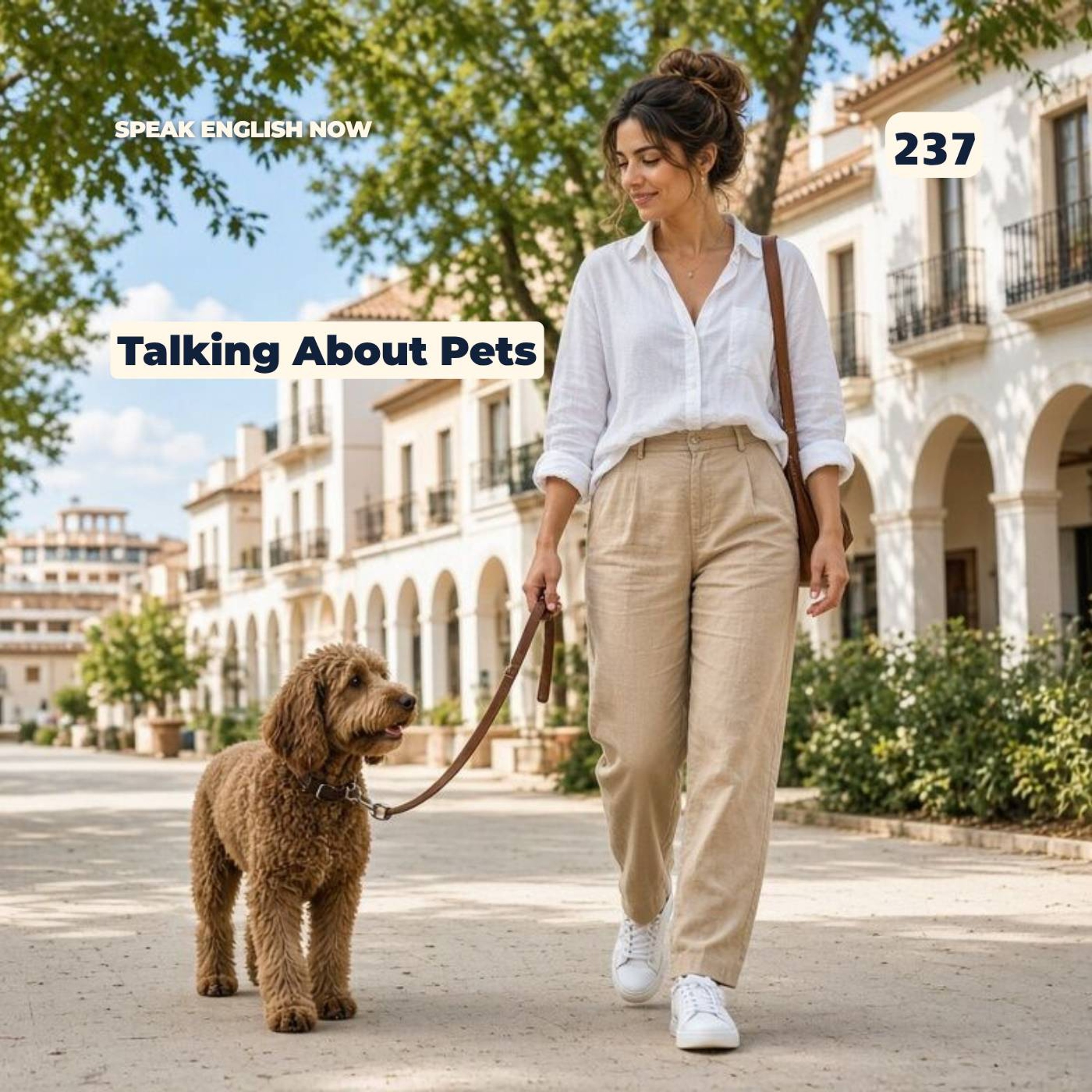 #237 Talking about Pets in English episode artwork