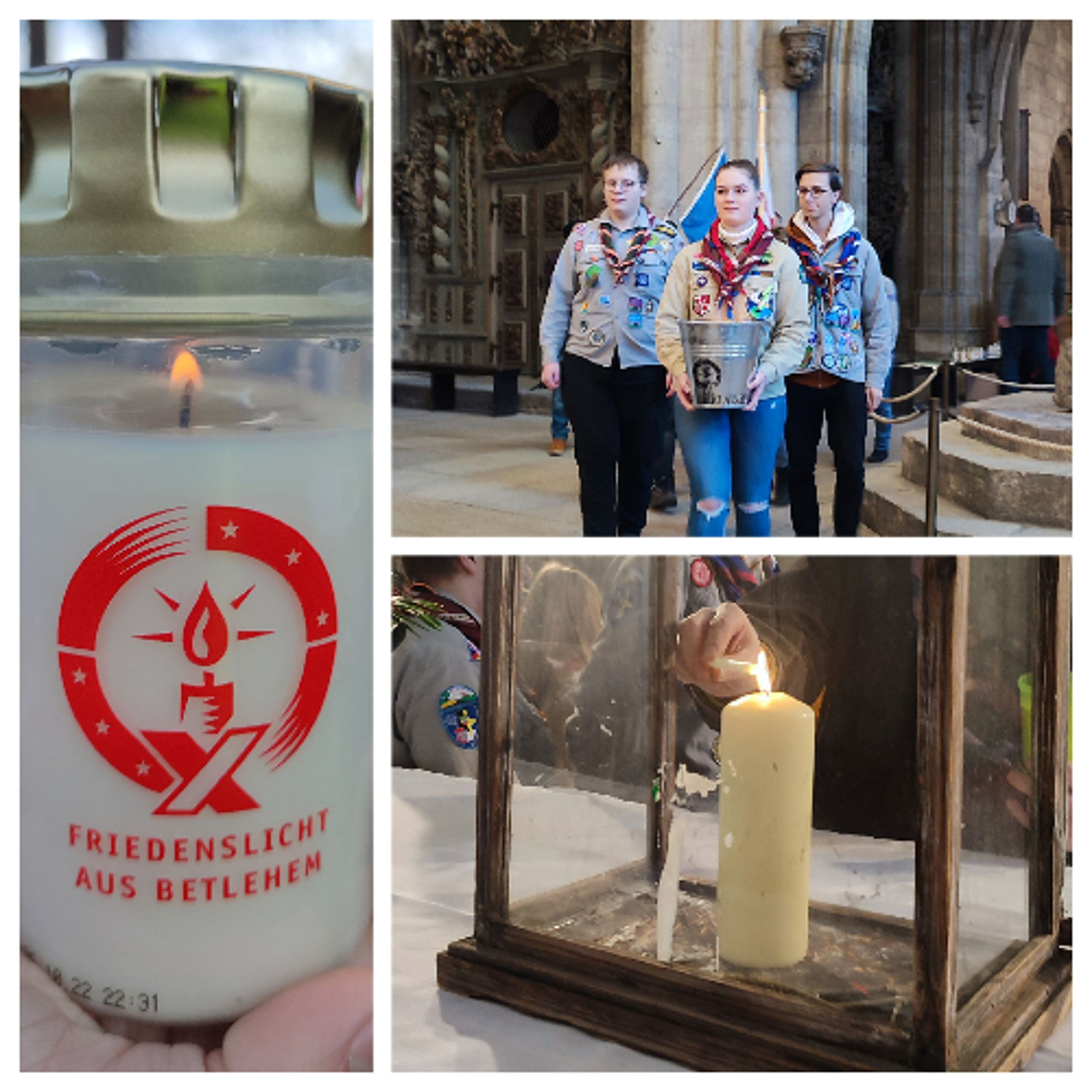 Heute kommt das Friedenslicht aus Bethlehem an