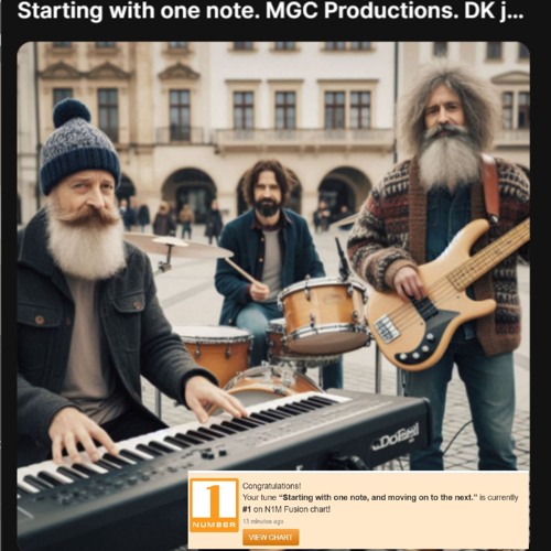 Starting with one note. MGC Productions. DK jam band. (Cuuuli D mix).