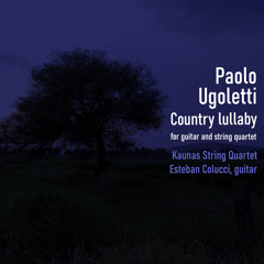 Paolo Ugoletti - Country Lullaby, for guitar and string quartet (feat. Kaunas String Quartet)
