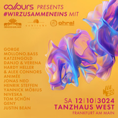 Tom Schön - COLOURS at Tanzhaus West Frankfurt 12.10.2024