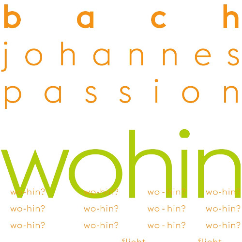 Südfoyer - Johann Sebastian Bach: Johannespassion