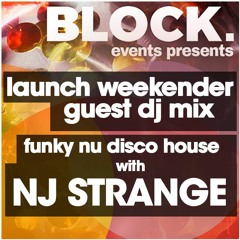 NJ Strange @Block Bar Worthing Launch Party Jan 2024