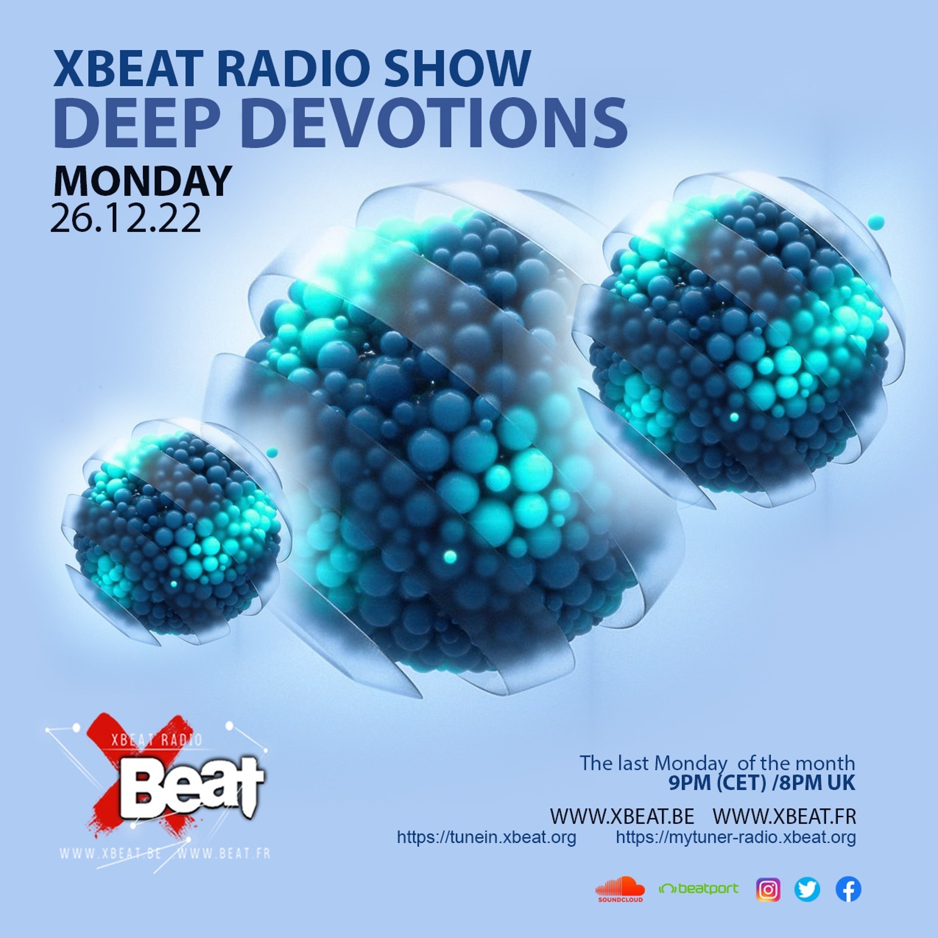 guest mix I xbeat radio december 2022 I by Deep Devotions episode artwork