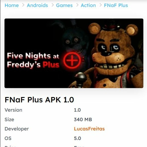 FNaF Plus Apk Android Gameplay (Download) 