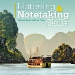 [ACCESS] EPUB ☑️ Listening & Notetaking Skills 3 (with Audio script) (Listening and N