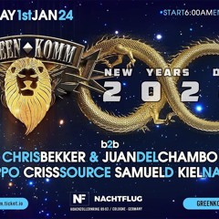 Live @ Green Komm New Year Day 2024 Techno Raum