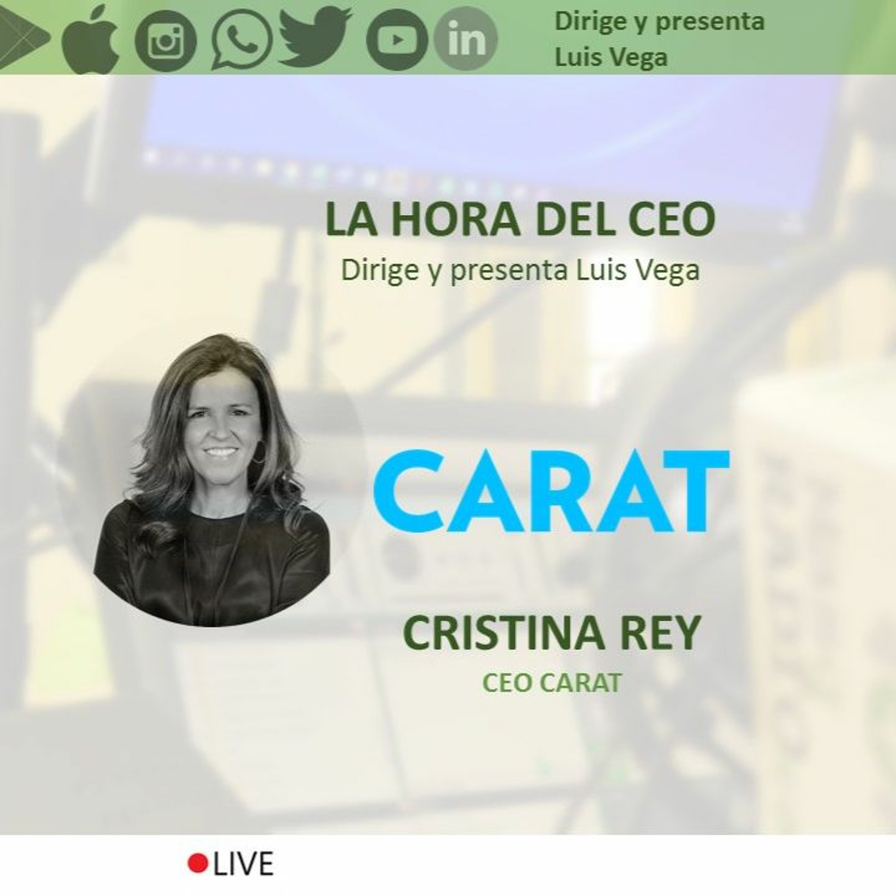 CARAT. CRISTINA REY, CEO episode artwork