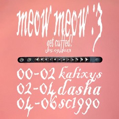 opening set meow meow :3 15.09.23 @ klub kegelbahn