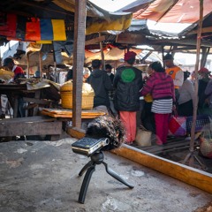 Calm day at the market in Antananarivo