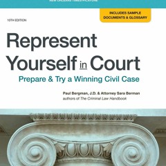 [PDF] Represent Yourself in Court: Prepare & Try a Winning Civil Case