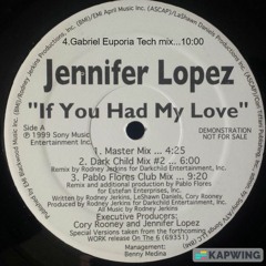 If You Had My Love ft.JLo (Demo mix )