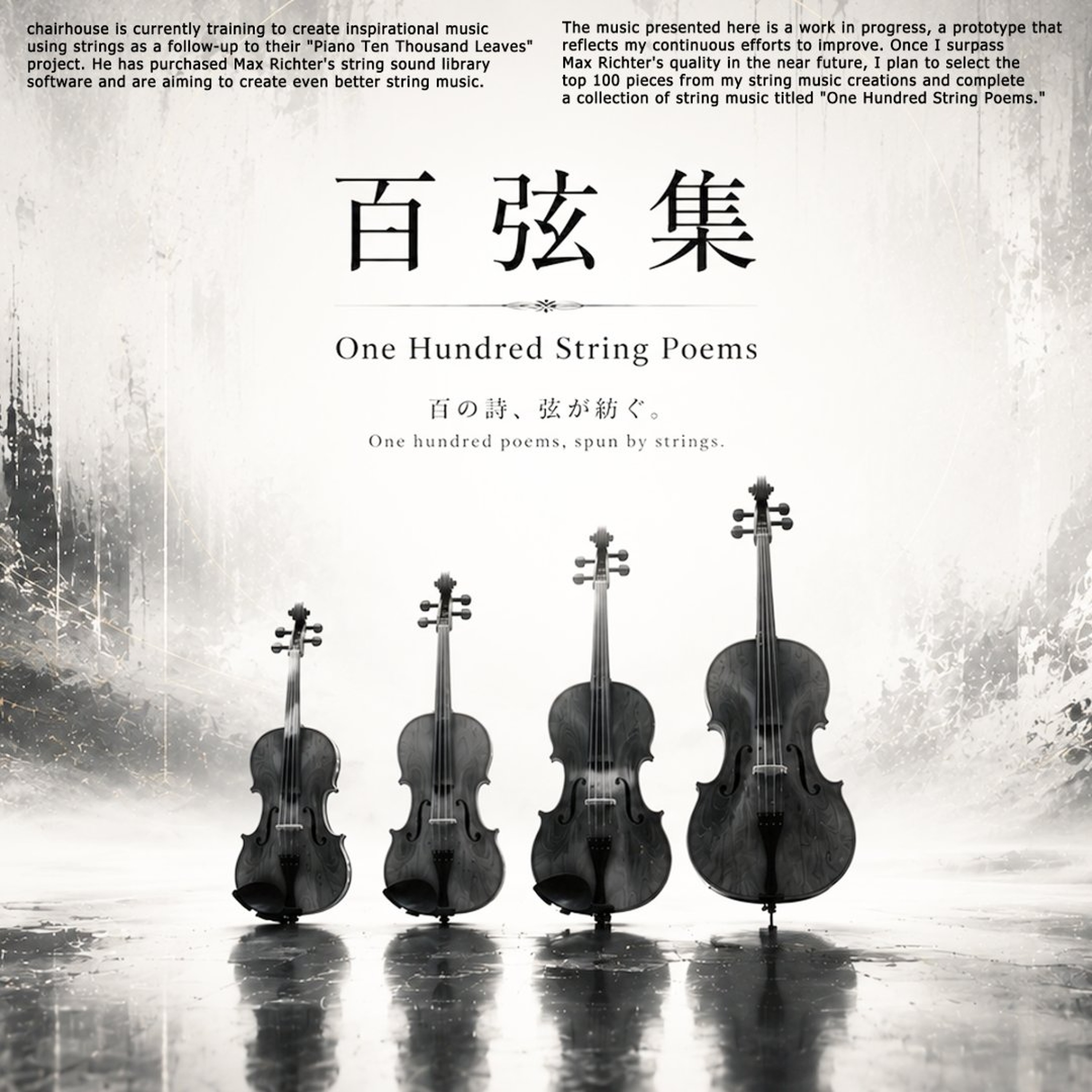 Echoes Beyond the Mist - Training Piece of One Hundred String Poems by chair house strings 260810