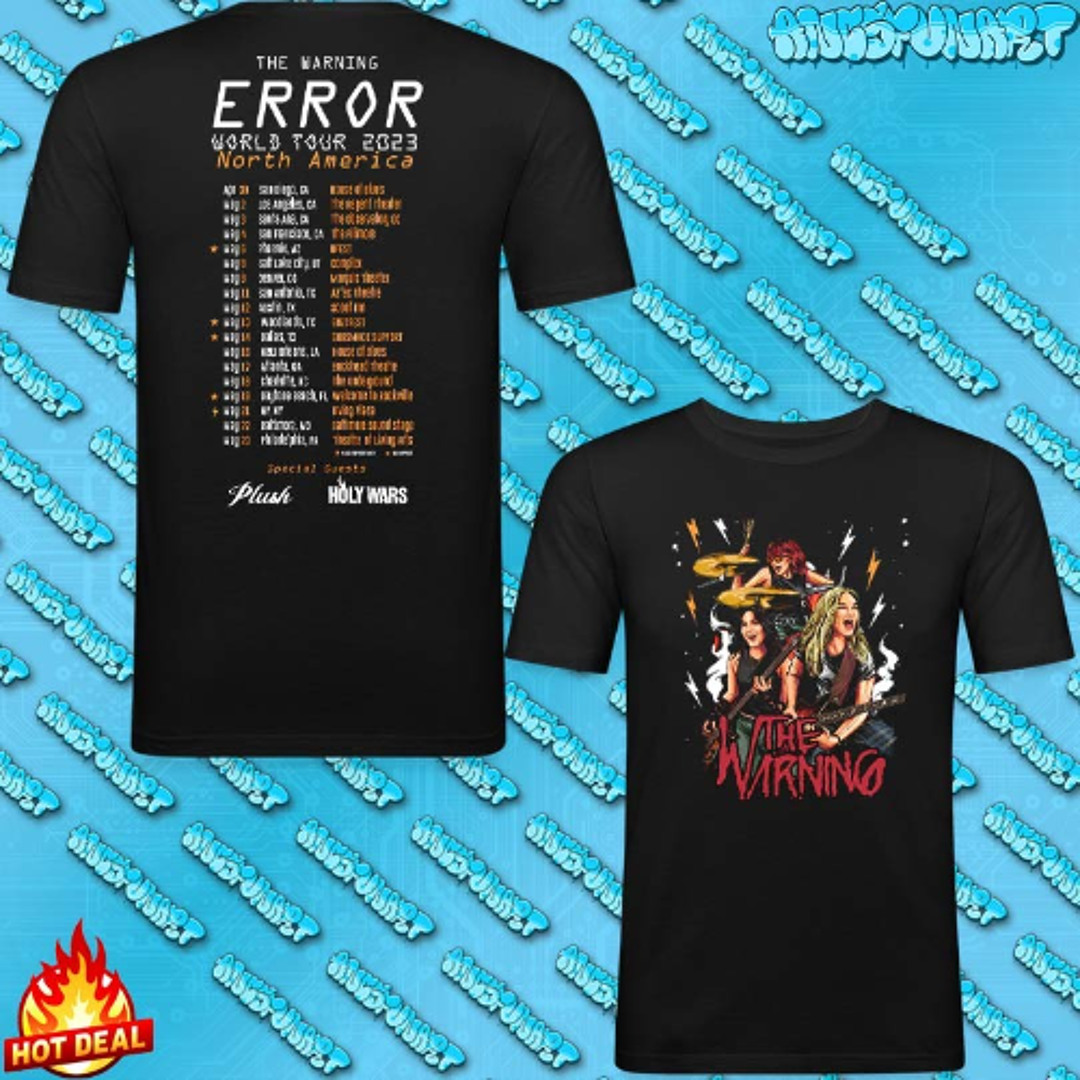 Stream The Warning 2023 World Tour Tee Colored by ancsfunart