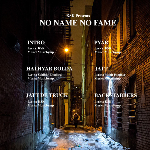 Backstabbers - DJ KSK (No Name No Fame)